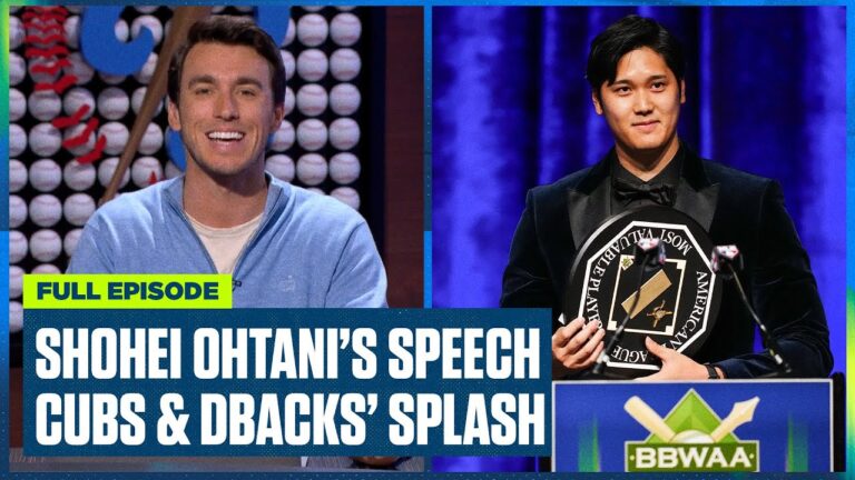 Shohei Ohtani's English acceptance speech, Cubs & Dbacks make a splash & more | Flippin' Bats