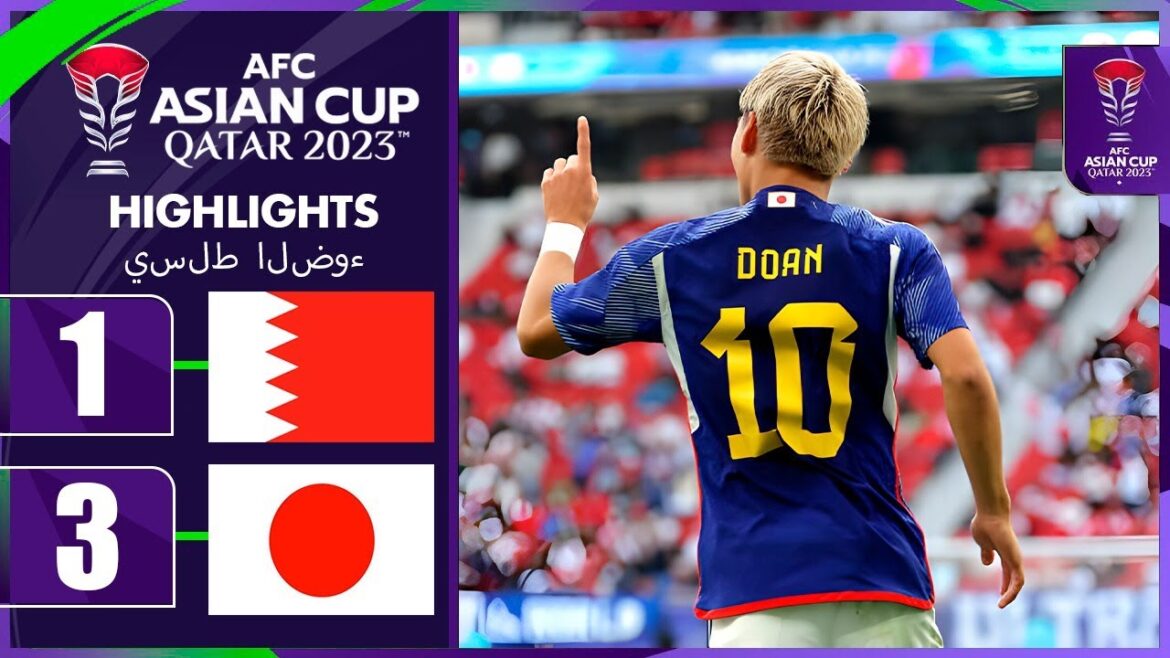 Ritsu Doan Goal | Bahrain vs Japan 1-3 Extended Highlights | AFC Asian Cup 2023