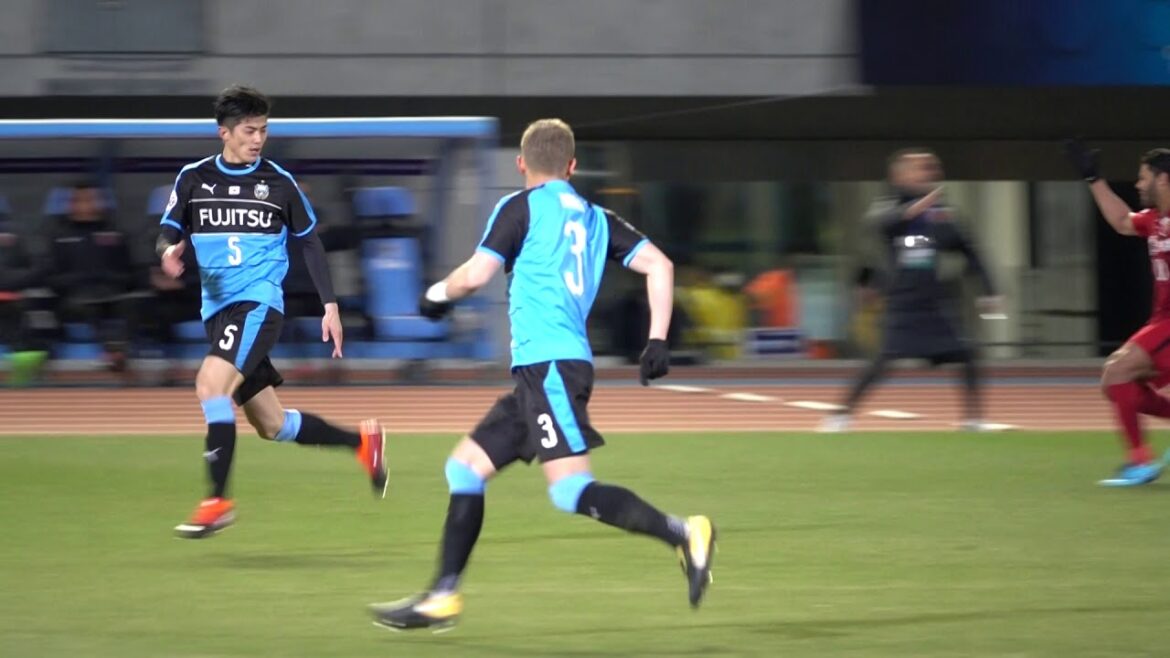 [#ACL2018]Close-up camera on #Shogo Taniguchi!  #Frontale vs #Shanghai Port #Oscar #Hukki #Hulk