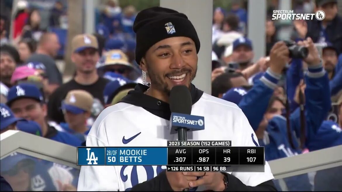 Mookie Betts calls it a "blessing" to play with Shohei Ohtani 2024 DodgerFest