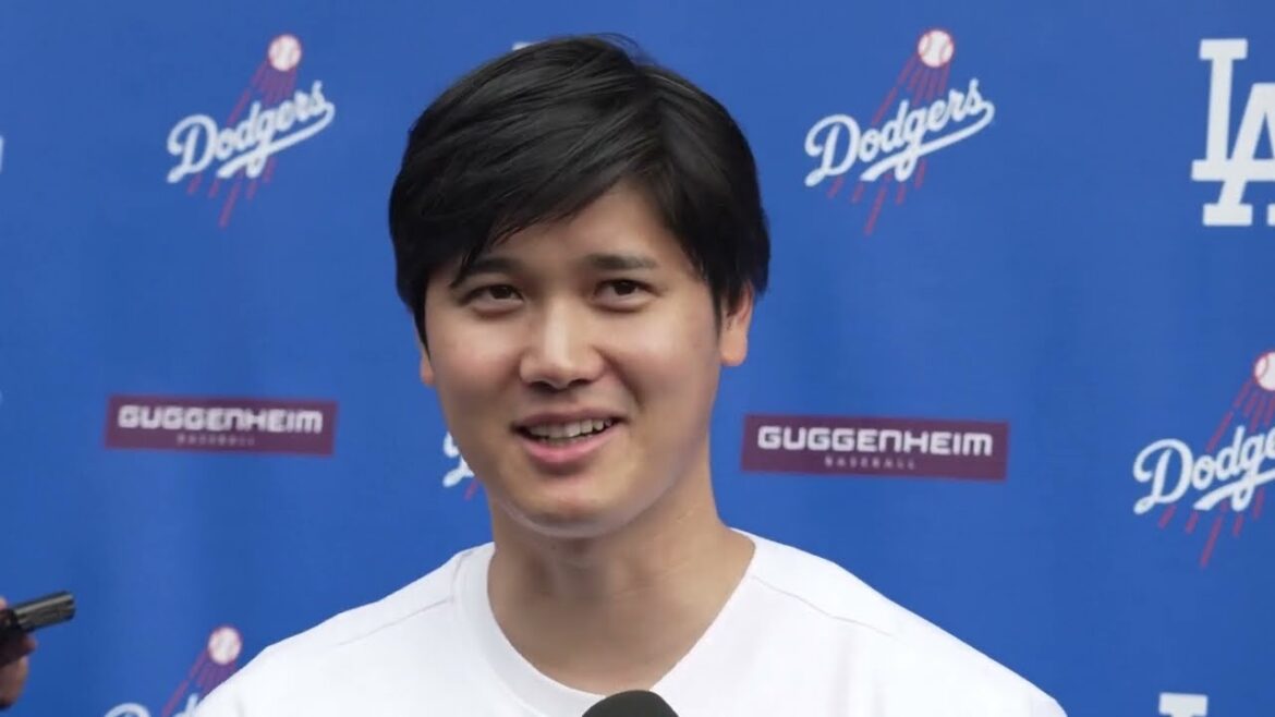 "Winning World Series" Shohei Ohtani on his goal & says recovery is on schedule｜DodgerFest｜MLB｜Shohei Ohtani