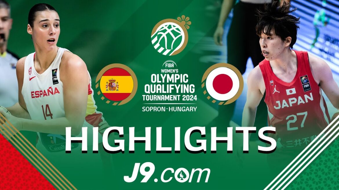 Akatsuki Japan hammer Spain with three-point barrage 🎯💥 | J9 Highlights | FIBA Women's OQT 2024
