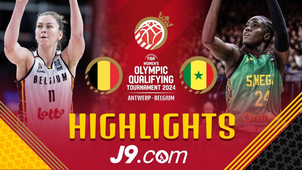 Magic Meesseman leads Belgium 🇧🇪 to the Olympic Games | J9 Highlights | FIBA Women's OQT 2024