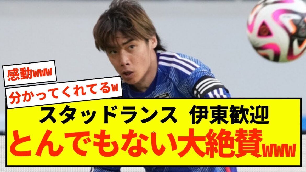 [Moving]Junya Ito can only be grateful for the stud lance