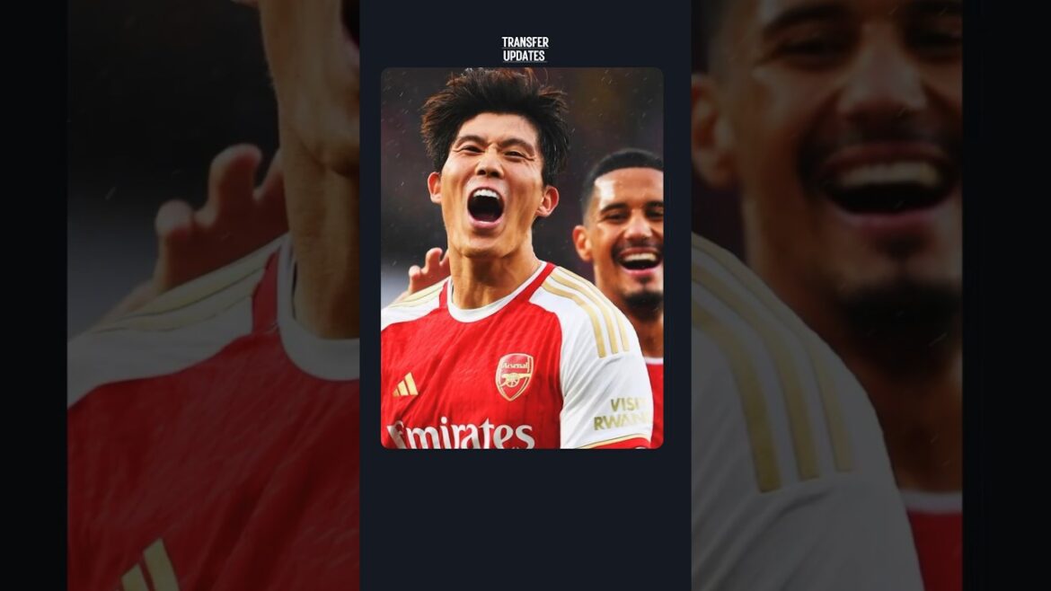⚪️🔴🇯🇵 Arsenal soon complete new deal with Takehiro Tomiyasu #football #shorts #afc #gunner