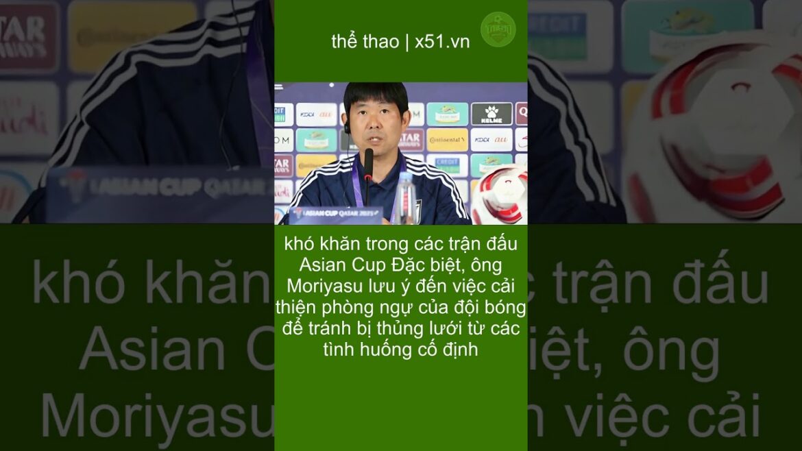 Coach MORIYASU ADMITTED THAT VIETNAM TEAM HAS GIVED JAPANESE TEAM A LESSON