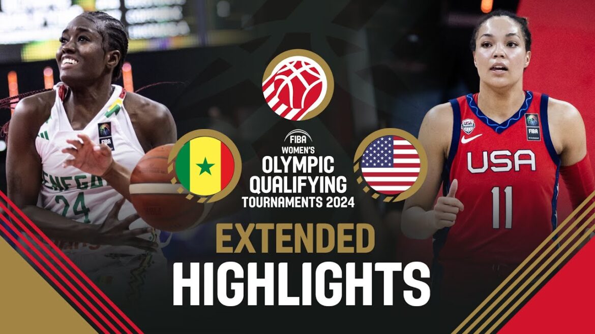 Senegal ๐ธ๐ณ v USA ๐บ๐ธ | Extended Highlights | FIBA Women’s OQT 2024 Senegal ๐ธ๐ณ v USA ๐บ๐ธ | Extended Highlights | FIBA Women's OQT 2024