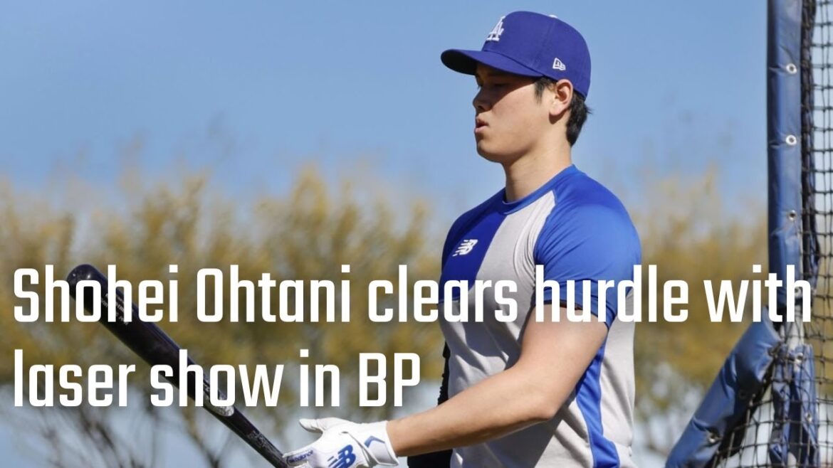 Shohei Ohtani passes test in progress toward Dodgers Opening Day Shohei Ohtani passes test in progress toward Dodgers Opening Day