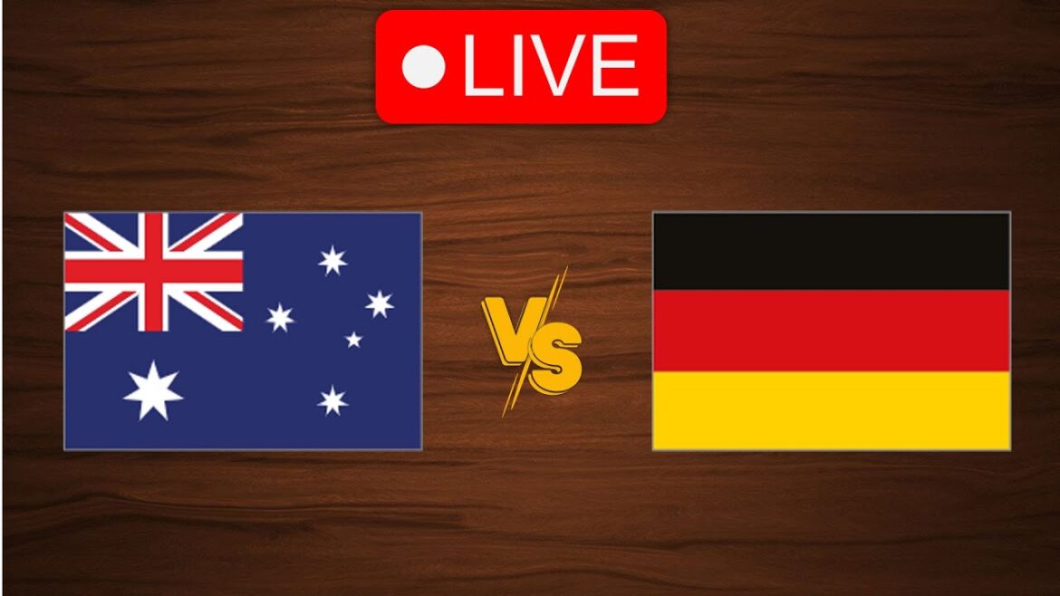 🔴 Live: Australia vs Germany | Olympic Games Women 2024 | Live Play By Play Scoreboard