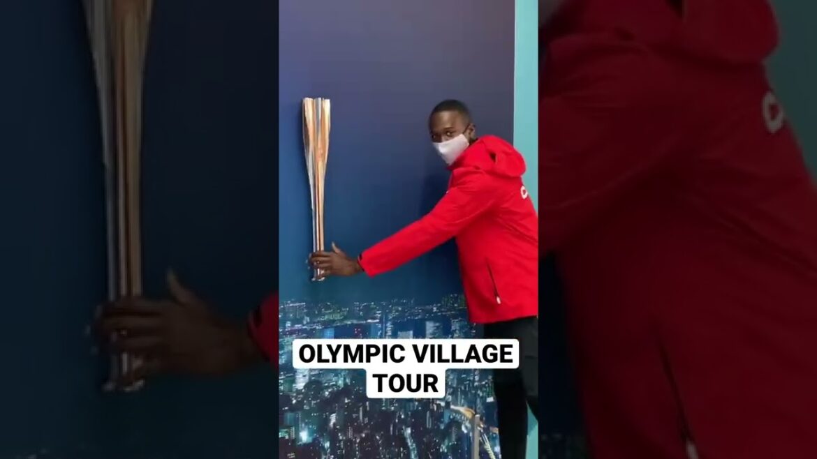 Olympic Athlete Village Tour PROMO || Tokyo 2020 Olympics #kingsleytv