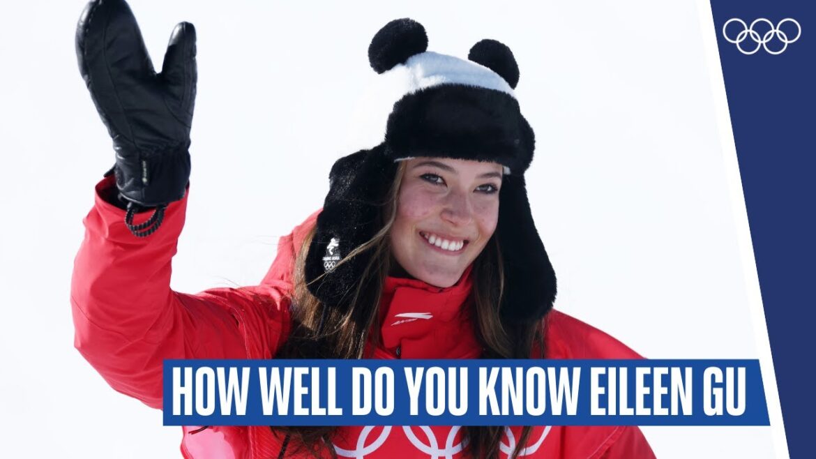 Eileen Gu 🇨🇳 From the Youth Olympics to Double Olympic Champion 🎿🏅🏅
