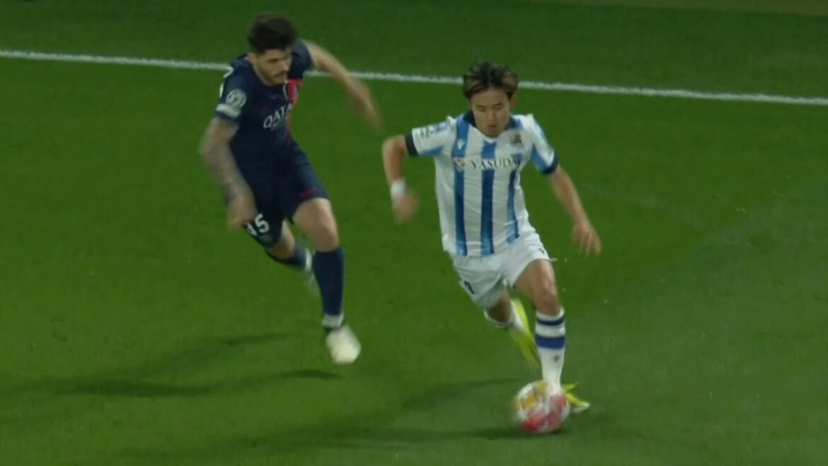 This is what will happen if Takefusa Kubo gets serious against PSG