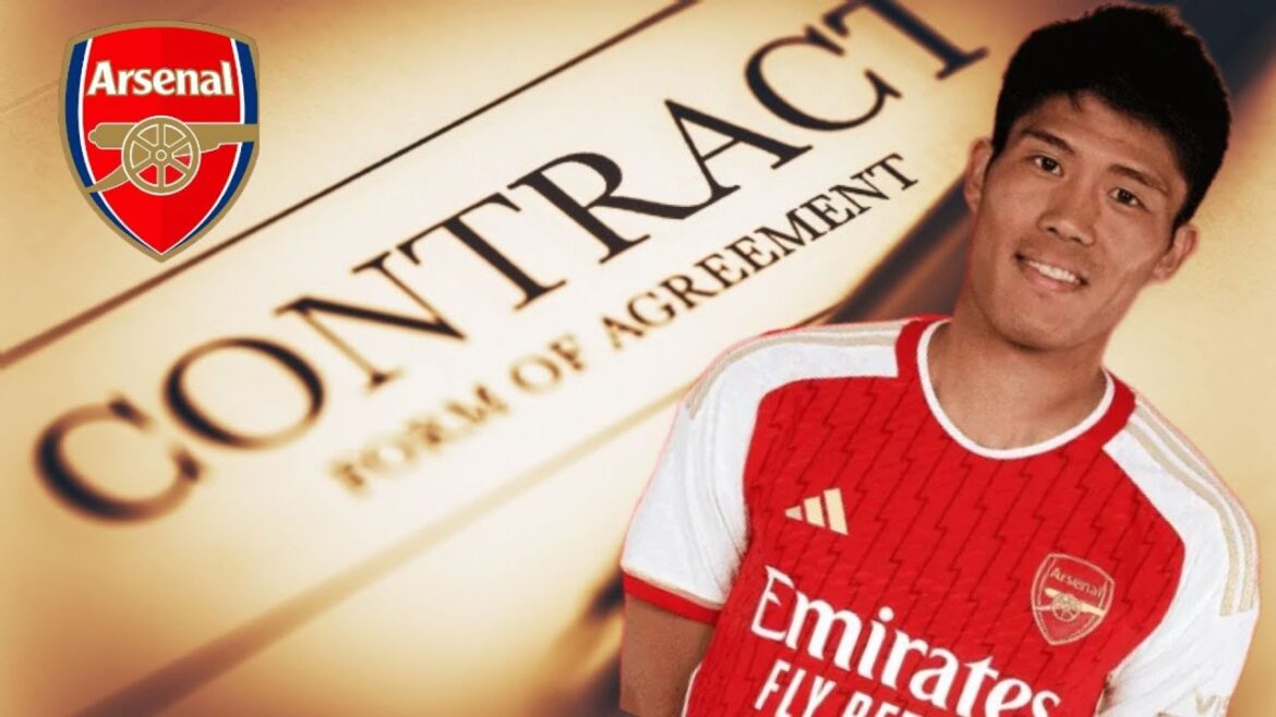 Takehiro Tomiyasu SIGNS A New 5 Year Contract At Arsenal