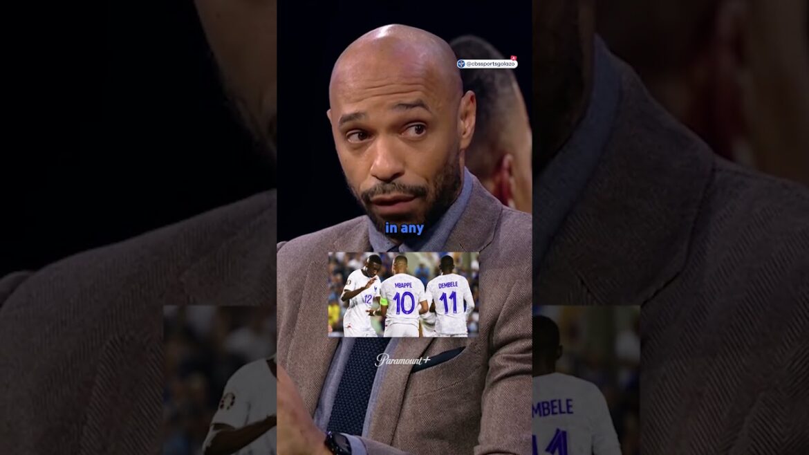 Kylian Mbappé being coached by Thierry Henry at The Olympics?!