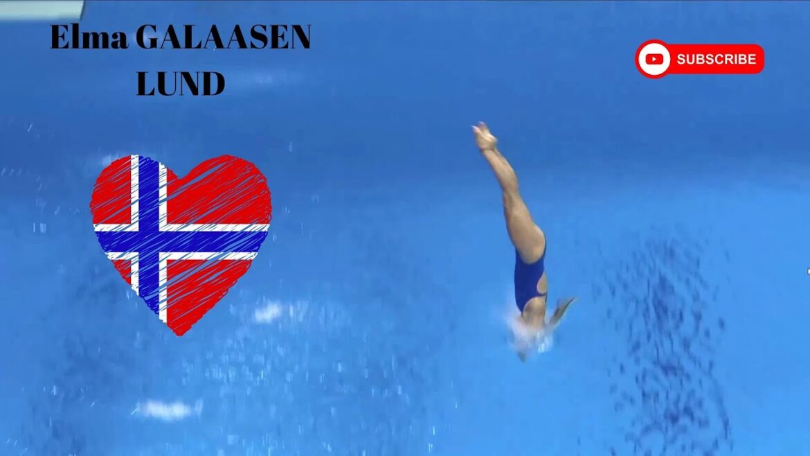 Elma GALAASEN LUND | Women's Diving  |  #diving #watersport #beautifulwomen