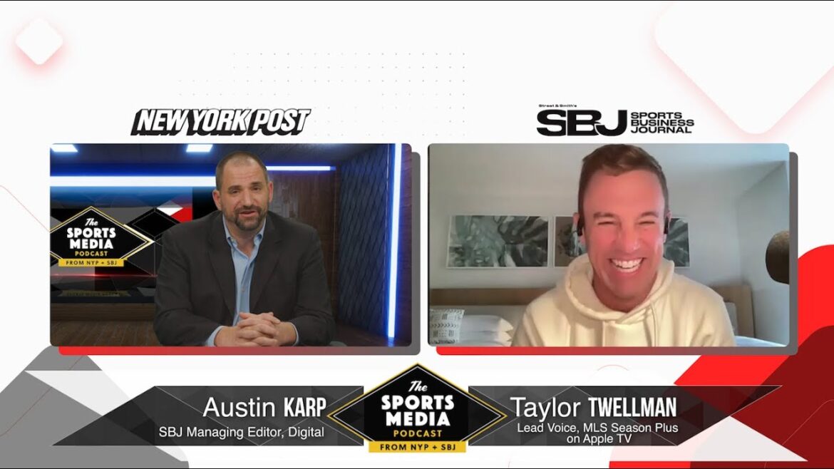 Apple TV+ lead voice Taylor Twellman, NBA All-Star Weekend & Olympics preview | Sports Media Podcast