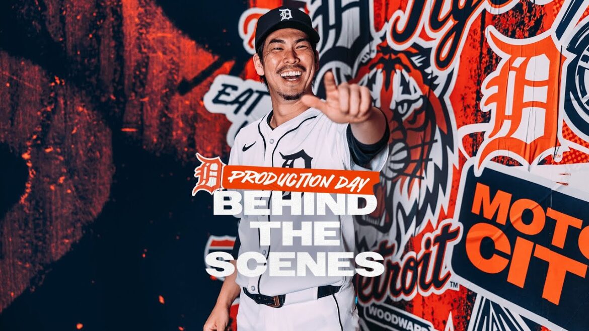 Behind the Scenes with Pitcher Kenta Maeda at Tigers Media Day