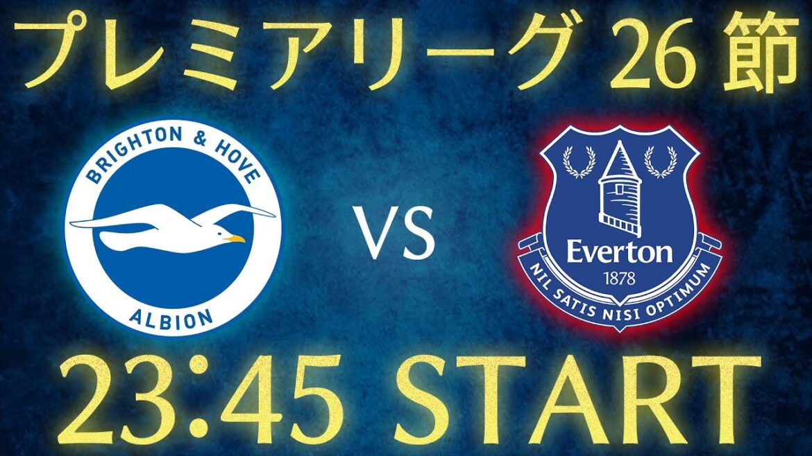 [Kaoru Mitoma]Brighton vs Everton/Premier League Round 26 live broadcast