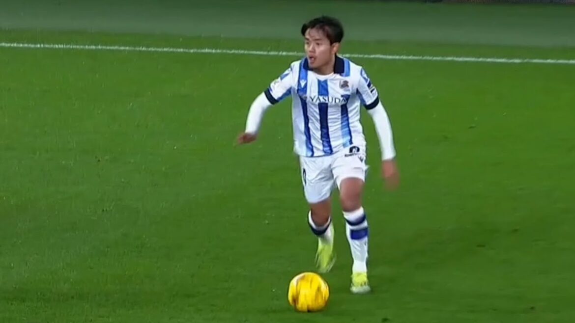 This is what will happen if Takefusa Kubo gets serious against Villarreal