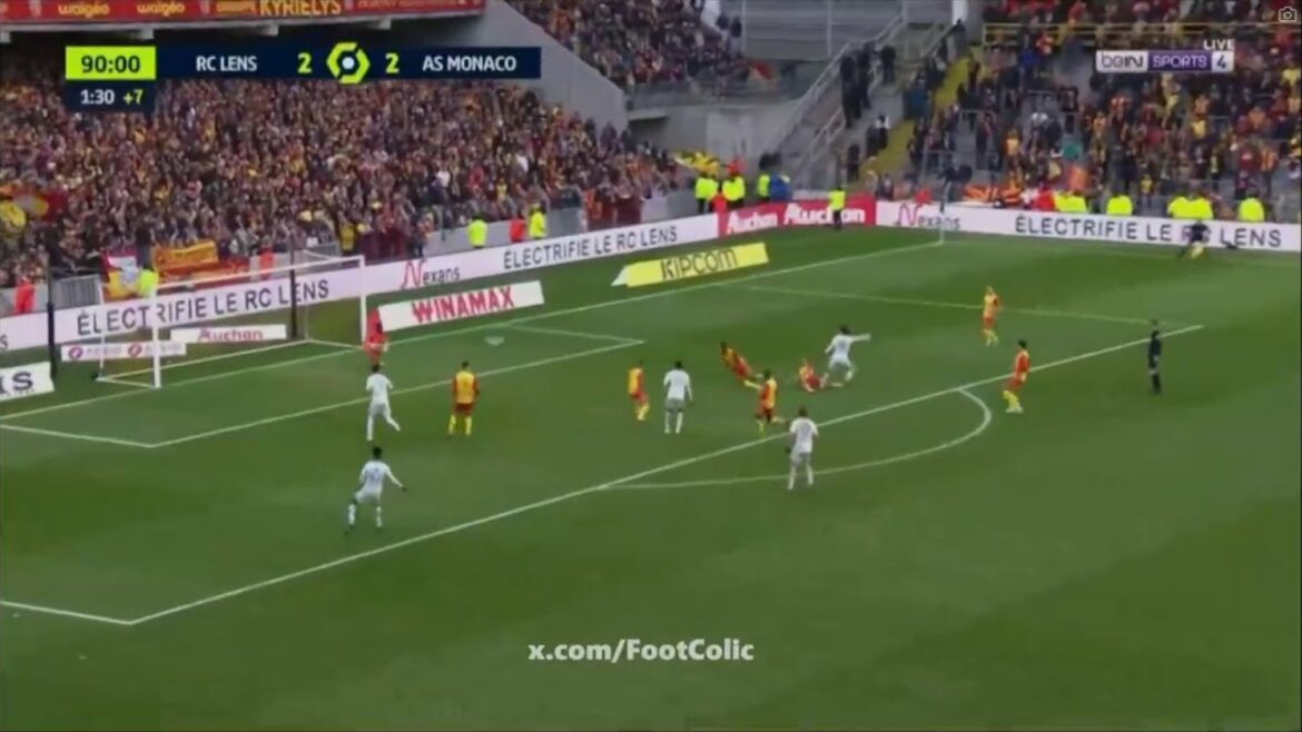 Takumi Minamino Double Goal 90+3 | Lens vs Monaco 2-3 Overtime Highlights | Ligue 1 2023/24