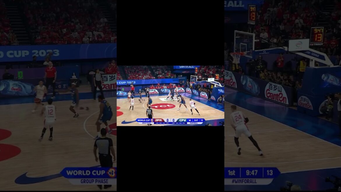 [Men's Japan National Basketball Team]🆚Cape Verde!  World Cup final match! Win and qualify for the Olympics! #basketball