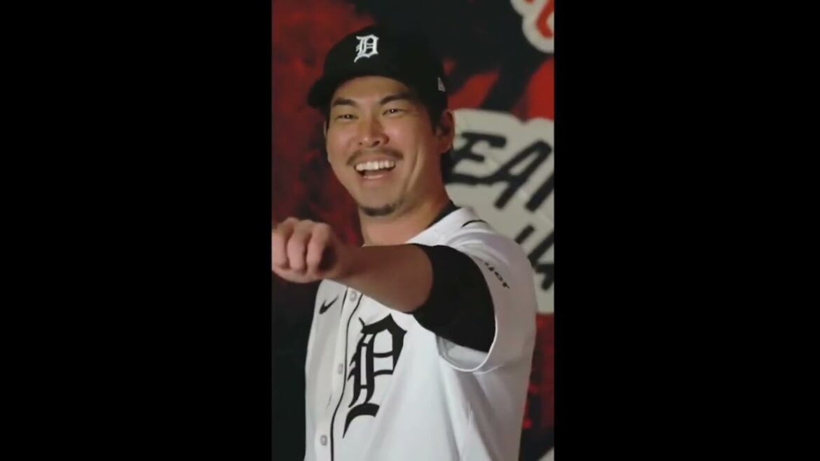 [Don't miss]Kenta Maeda introduces himself to Tigers fans.