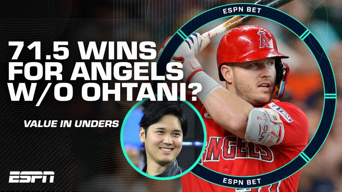 OVER or UNDER 71.5 wins for the Shohei Ohtani-less LA Angels? 👀 Joe points out the VALUE 🤑 OVER or UNDER 71.5 wins for the Shohei Ohtani-less LA Angels? 👀 Joe points out the VALUE 🤑