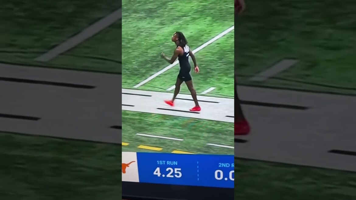 NFL combine record 40 yard dash Xavier worthy