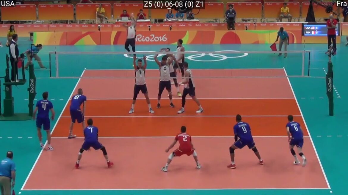 Volleyball USA - France Amazing Full Match