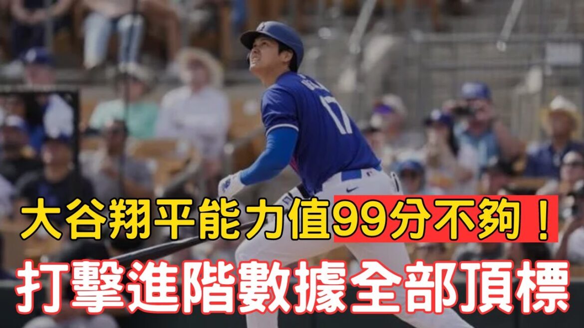 How ridiculous is it that Shohei Ohtani has all his abilities capped in 2024?There are no such characters in games