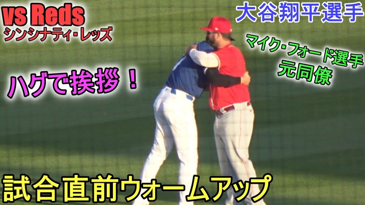 Warm-up just before the game[Shohei Ohtani]Shohei Ohtani Spring Game vs Reds 2024