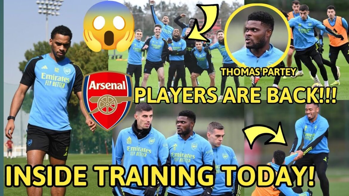 🚨BIG BOOST!✅Tomiyasu Return! Jurrien Timber & Thomas Partey Inside ARSENAL Training Today!🔥 🚨BIG BOOST!✅Tomiyasu Return! Jurrien Timber & Thomas Partey Inside ARSENAL Training Today!🔥