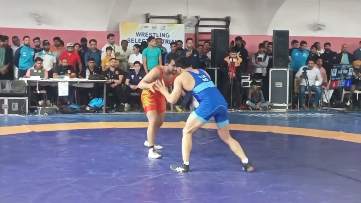 Naveen navy šyash delhi || 74kg Olympics qualify trial 2024 Yash DelhišNaveen Haryana Wrestling #wrestling Naveen navy šyash delhi || 74kg Olympics qualify trial 2024 Yash DelhišNaveen Haryana Wrestling #wrestling