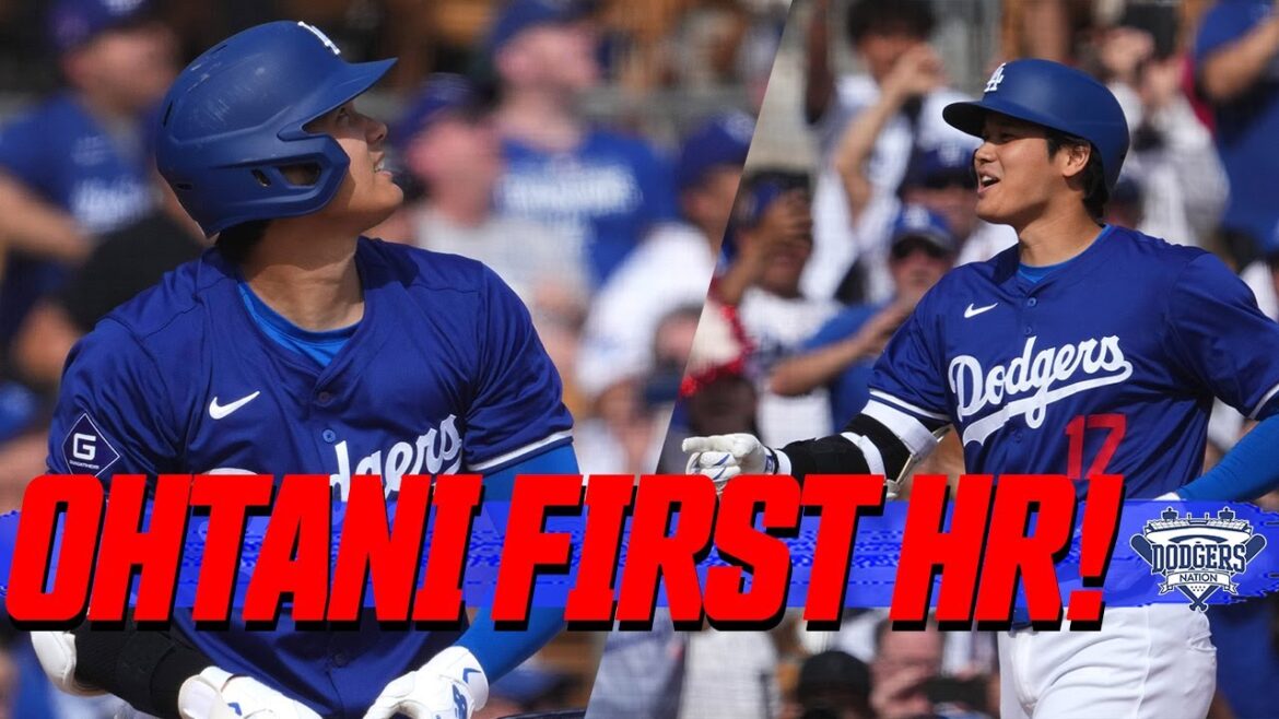 Shohei Ohtani Hits Home Run in Dodgers Debut Then Runs Off to Dodgers Clubhouse! Shohei Ohtani Hits Home Run in Dodgers Debut Then Runs Off to Dodgers Clubhouse!