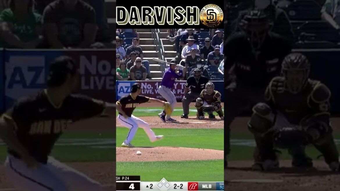 2022[March 21]Yu Darvish[vs. Rockies]6 strikeouts in 3 innings #shorts