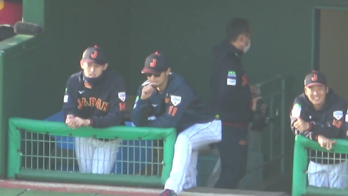 [SAMURAI JAPAN][Yu Darvish]Announcement of starting pitcher for Miyazaki send-off game Everyone applauds for Yoshinobu Yamamoto, who will pitch tomorrow Local video
