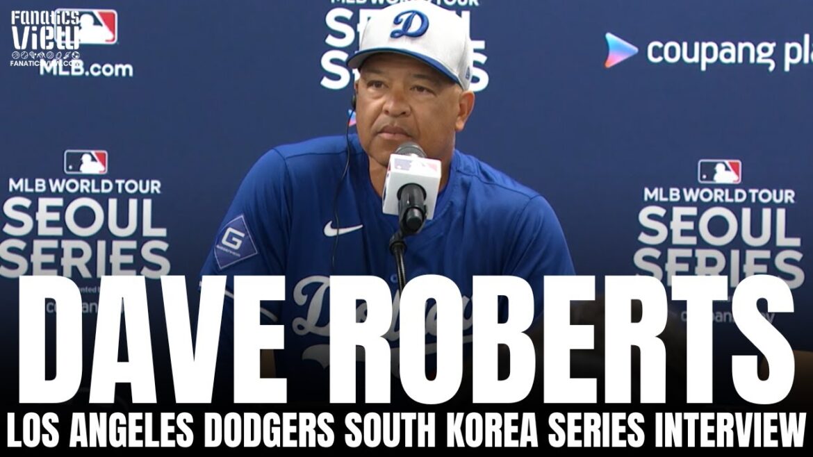 Dave Roberts Discusses Shohei Ohtani "Michael Jordan" Impact & Dodgers vs. Padres South Korea Series