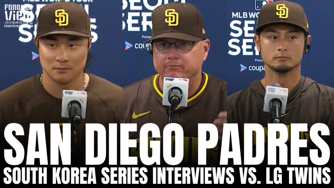 Yu Darvish, Ha-Seong Kim & Mike Shildt talk Anticipation to Face Shohei Ohtani, Dylan Cease Debut