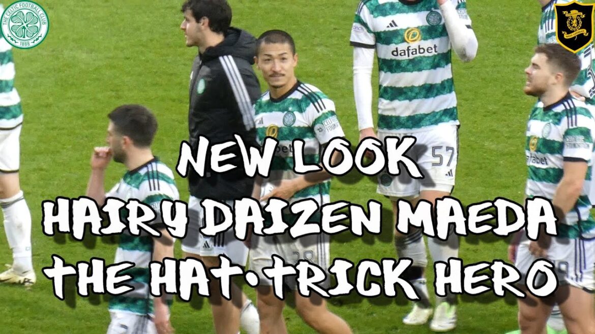 New Look Hairy Daizen Maeda – Hat-Trick Hero – Celtic 4 – Livingston 2 – 10/03/24 New Look Hairy Daizen Maeda - Hat-Trick Hero - Celtic 4 - Livingston 2 - 10/03/24