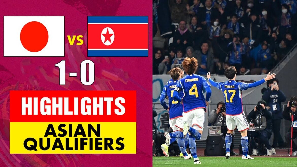 Ao Tanaka Goal | Japan vs. North Korea 1-0 Expanded Highlights | 2026 FIFA World Cup Qualifying AFC Ao Tanaka Goal | Japan vs. North Korea 1-0 Expanded Highlights | 2026 FIFA World Cup Qualifying AFC