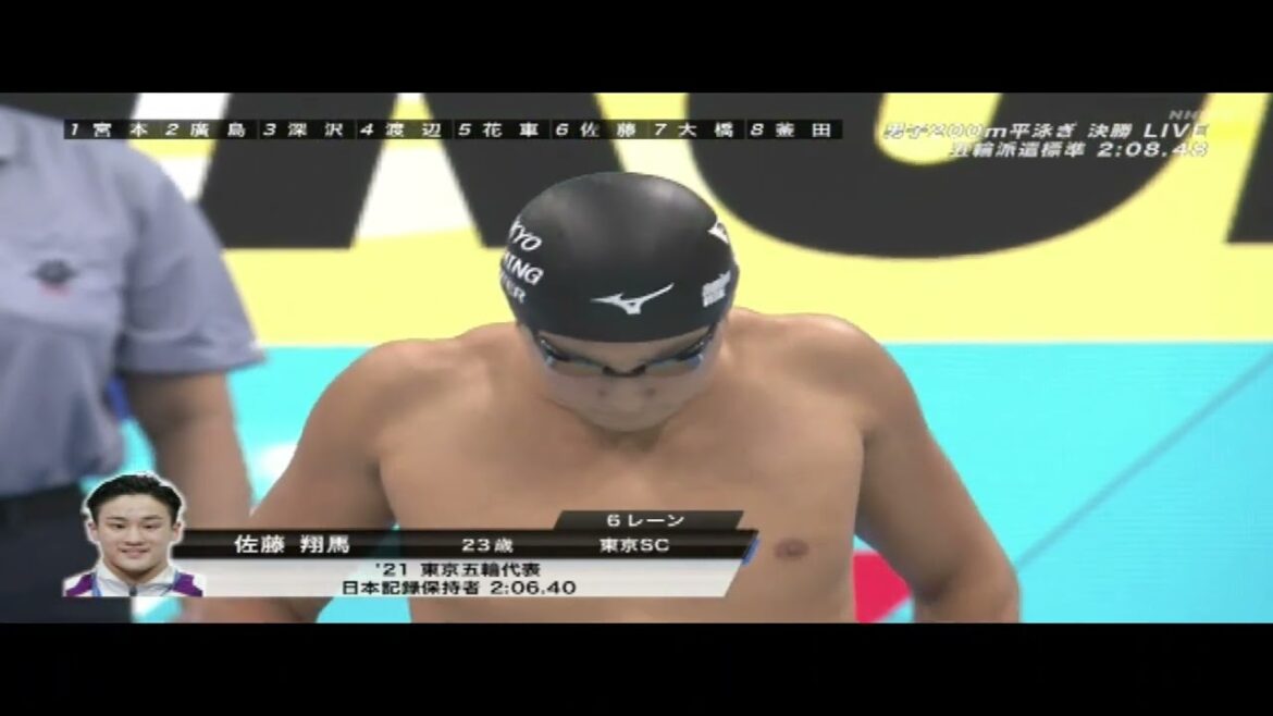 [Limited time release]2024JAPAN Men's 200M Breaststroke