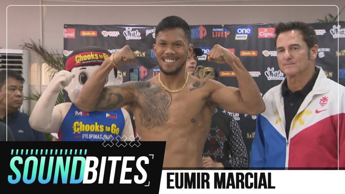 Eumir Marcial ready to fight Thai foe Thoedsak Sinam | Soundbites