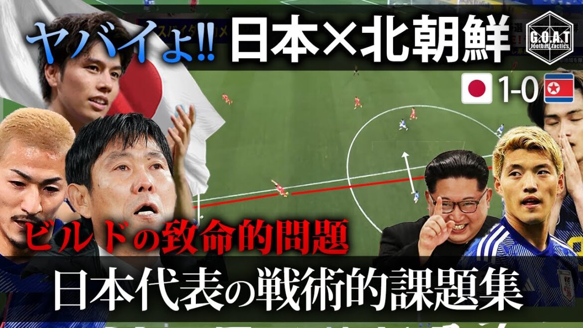 [Tactical Analysis]World Cup Qualifying Japan x North Korea Moriyasu JAPAN's Tactical Issues Summary Thorough Explanation!  !