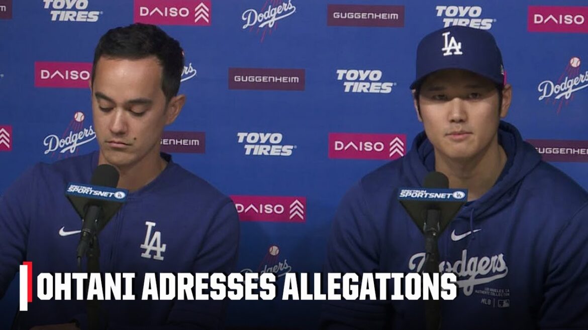 Shohei Ohtani makes statement regarding gambling scandal | MLB on ESPN