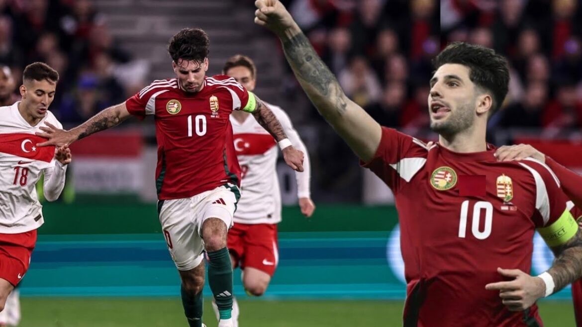 Dominik Szoboszlai Hungary vs Turkey 2024 (Home)