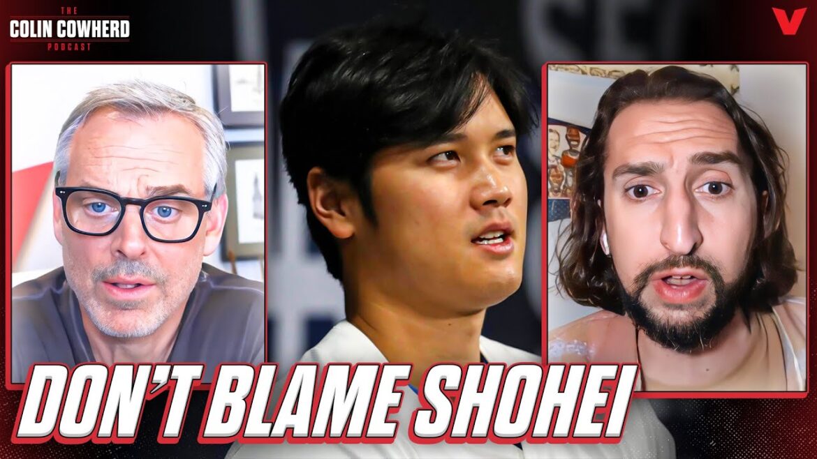 Why Nick Wright believes Shohei Ohtani is a VICTIM amid gambling scandal | Colin Cowherd Podcast