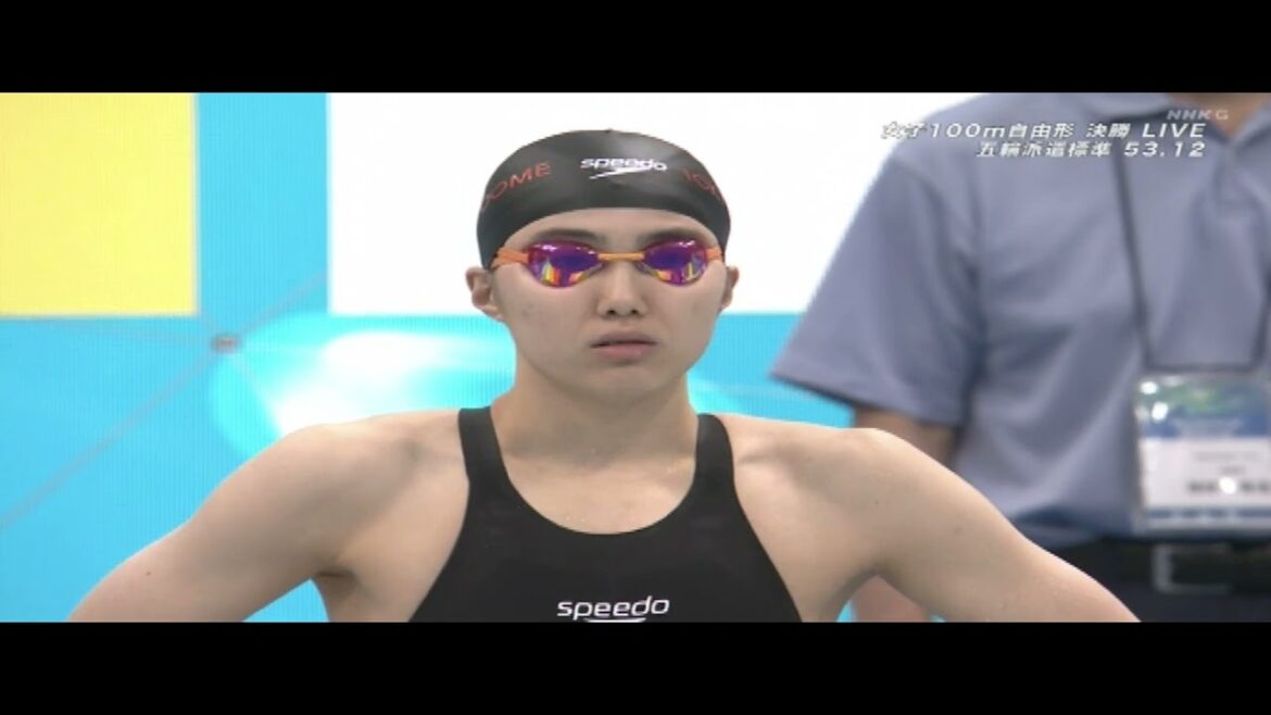[Until 4/15][Limited time release]2024JAPAN Women's 100M Freestyle