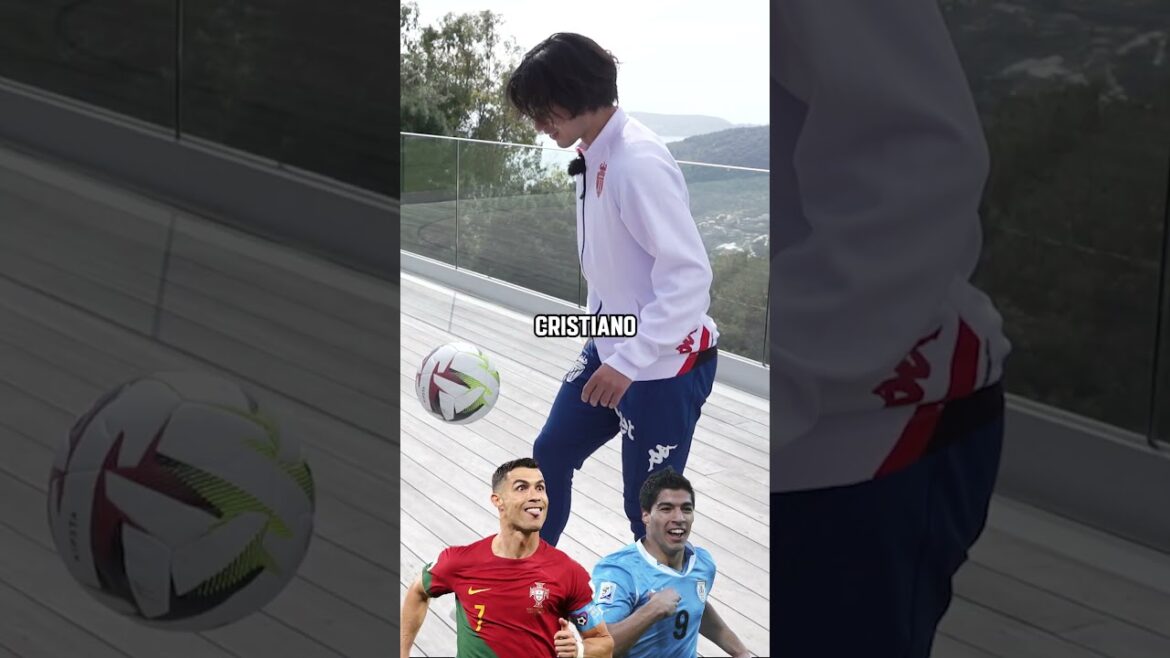 KICK-UPS CHALLENGE with TAKUMI MINAMINO 🔥 #shorts