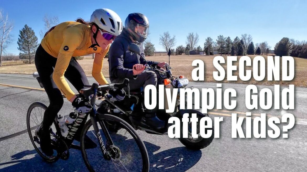 Training Day: Motorpacing with Olympic champion Gwen Jorgensen