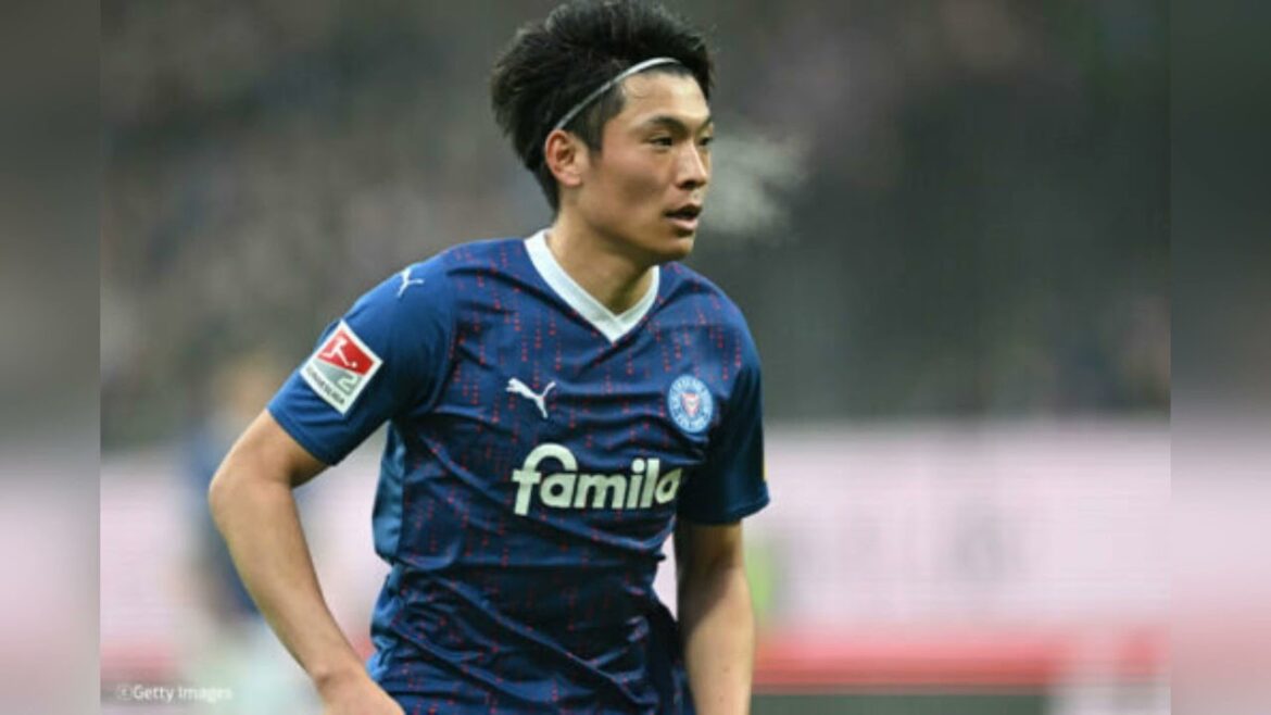 Kiel Machino Shuto's fourth goal of the season!Progress towards promotion to the Bundestag for the first time in club history